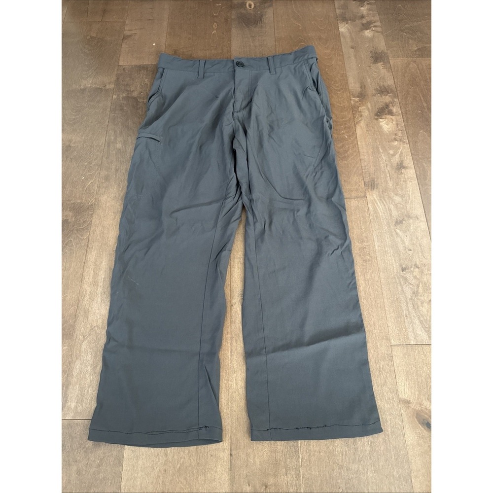 Unionbay UB Tech Rainier Travel Chino Pant Grey 34x27.5 Expandable Waist